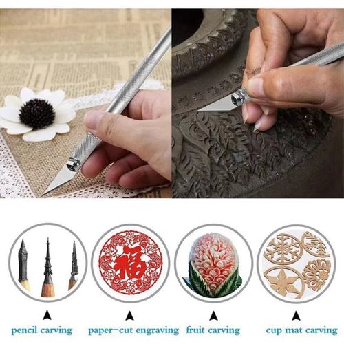 Lijiangchuang Vinyl Sticker Craft Floating Carving Dried Flower Tool Set Amazon eBay 42Pcs Craft
