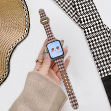 �����m����O��iwatch678 SE Ultra�ֱ�С�U������+Ƥ�|�O���펧
