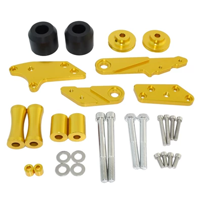 Motorcycle frame 19-22 modified motorcycle body - gold