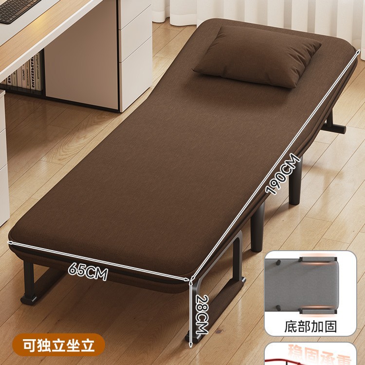 Marcha individual, siesta, oficina, hogar para adultos, simple, portátil, hospital, cama de acompañamiento, sofá cama, cama plegable para el almuerzo
