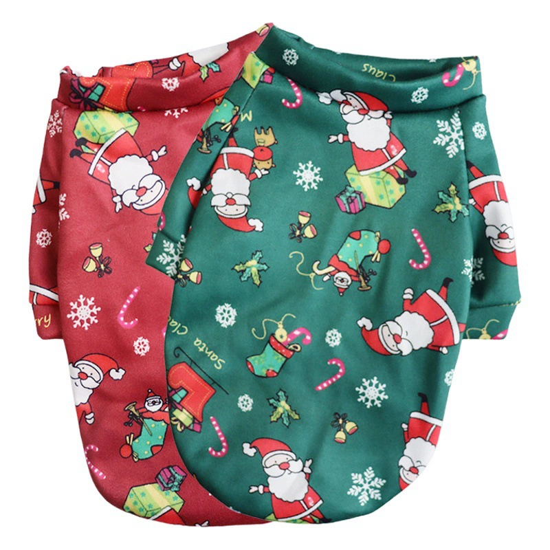 Одежда для домашних животных двуногие жилеты с мультяшным принтом на флисовой подкладке весенний, осенний и зимний пуловер для собак и кошек Тедди производители принадлежностей