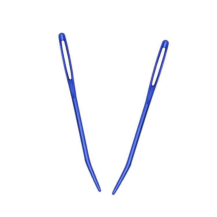 SKC suéter de aguja curva de ojo grande aguja de costura aguja de costura hilo de lana herramienta de tejido