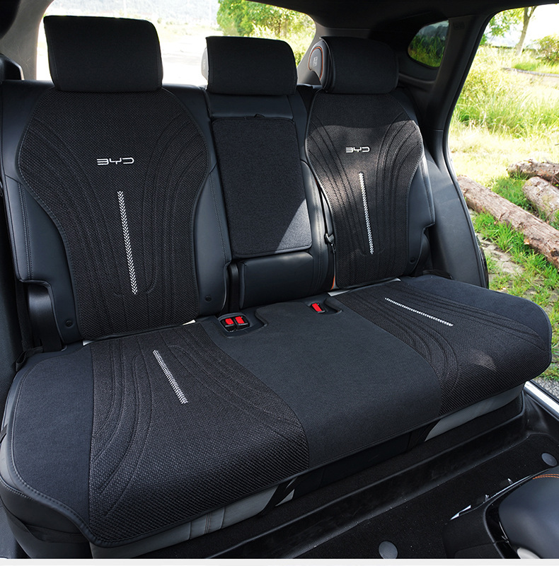 2025 Byd Song Plus Dmi Special Seat Cover Linen Car Seat Cushion Four-Season Universal Breathable Seat Cushion Cover
