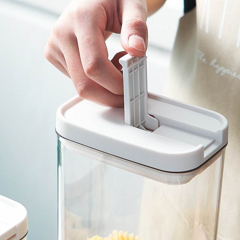 密封瓶透明プラスチックアクリル食品グレードキッチン収納スナックティー穀物瓶収納瓶|undefined