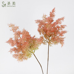 模造花小枝片頭霧植毛生け花と偽花家庭結婚式装飾花撮影高級装飾