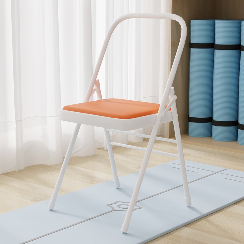 ヨガチェアYogaアイヤンガー補助具プラティ多機能PU面専門補助折り畳みヨガ椅子|undefined