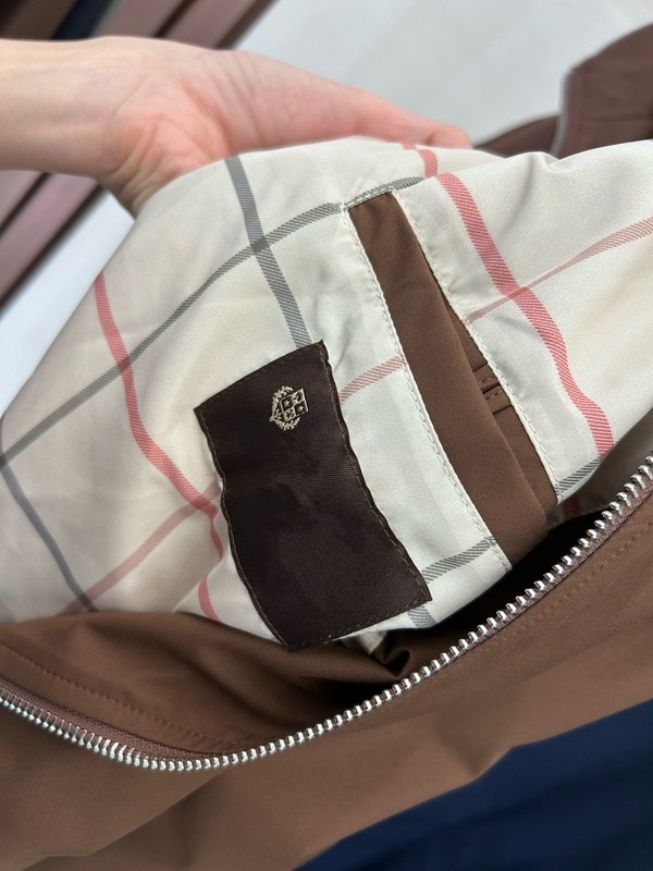 老钱男士高端聚酯纤维休闲商务夹克外套双拉链设计简约舒适透气lp|undefined