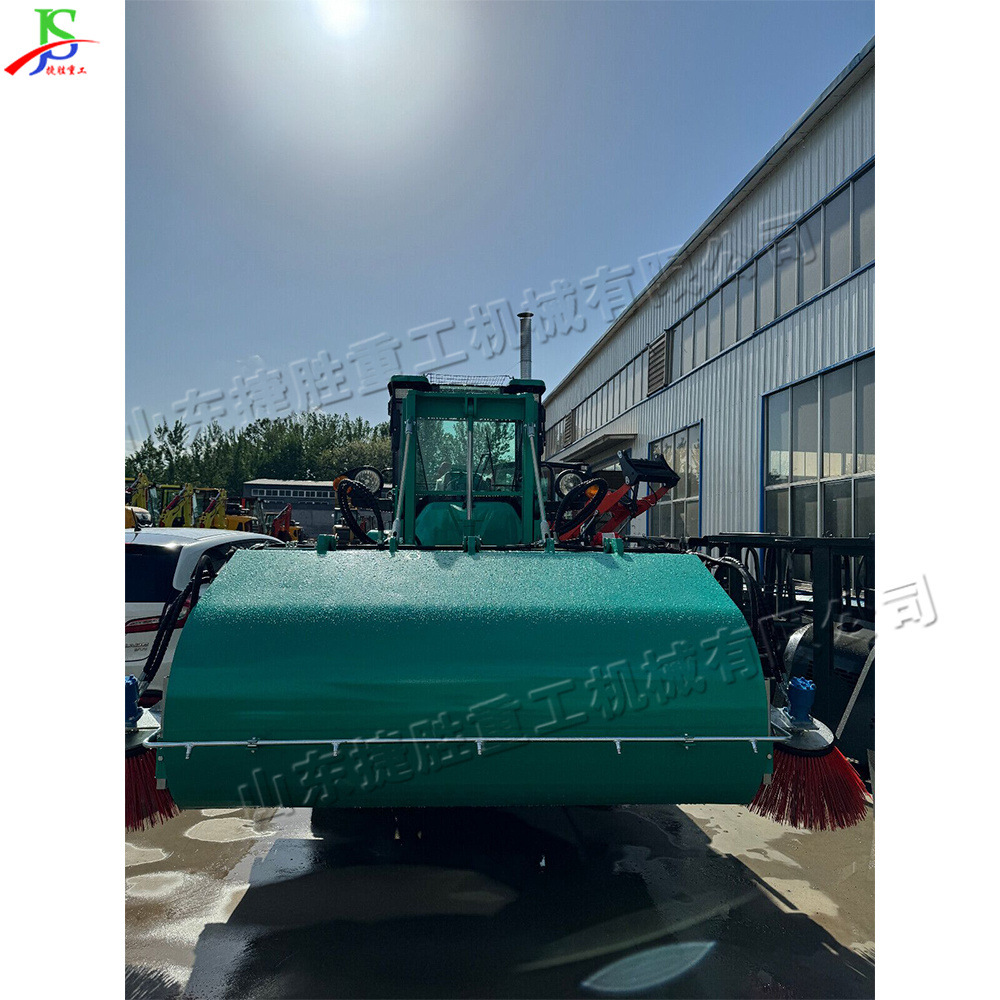 Cargador barredor de suelo limpiador de saneamiento del sitio de ingeniería hidráulico estático conducido material camión de recolección de residuos