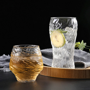 Supply Hammer Glass Household Milk Cyclone Cup Japanese Style Hammer Glass Water Cup Small Fresh Juice Cup
