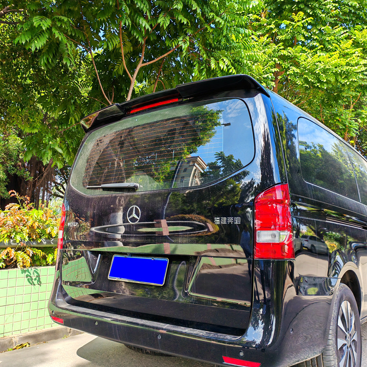Suitable for 2016-2024 Mercedes-Benz Vito Rear Wing New V260/260L Modified and Upgraded Top Wing Fixed Wing