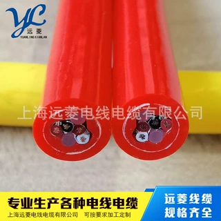 直销 水下录像通讯一体电缆 缠绕2合1脐还管 潜水头盔供气线