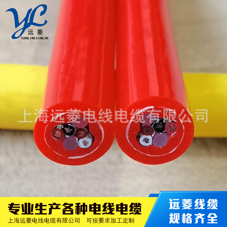 2*2*0.5/0.75屏蔽抗拉潜水员通讯电话线 带气管打捞潜水复合电缆