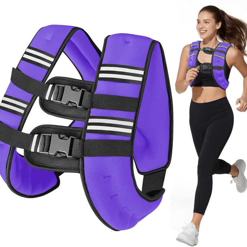 5-8-10kg Weight-Bearing Vest, Weighted Invisible Iron Sand Bag, Sand Coat, Running Fitness Sports for Women