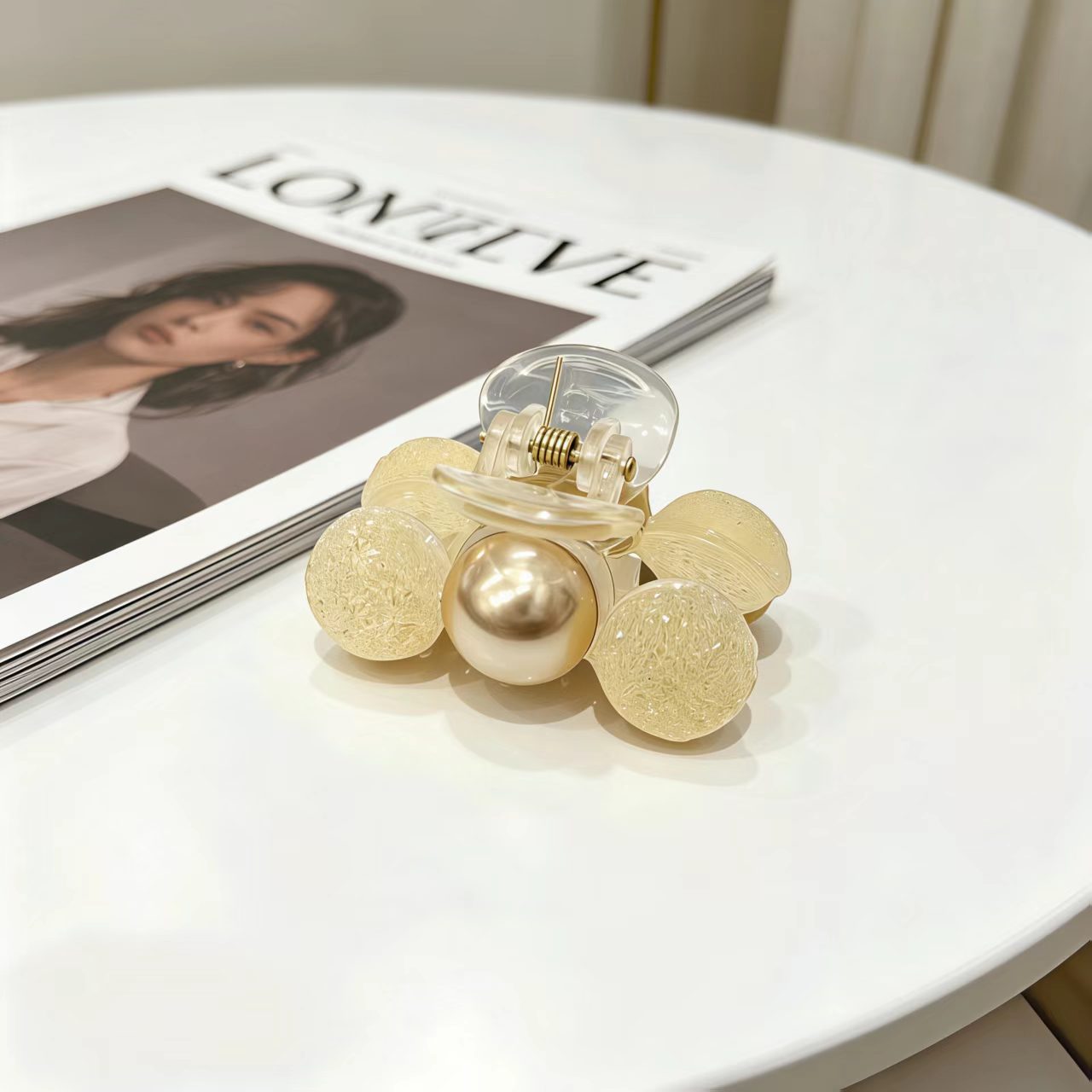 73#【샴페인】볼 3개【5cm】