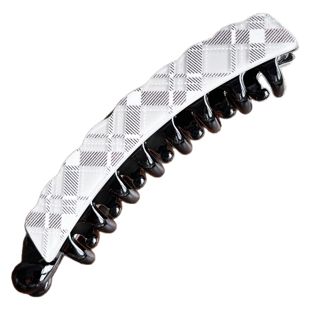 Clip de caballo alto de banana para mujeres 2026 nuevo diente compacto antideslizante volumen de cabello más clips para el cabello joyerías
