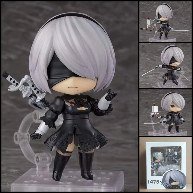 Neil Mechanical Epoch Q Clay 1475 Yurha II B 2B Little Sister Movable Face Changing Doll Hand-held
