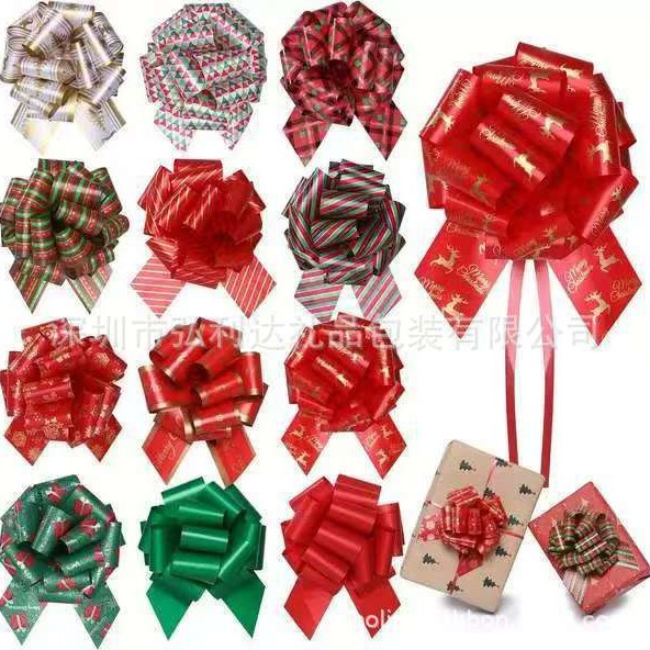 Set de decoración de Navidad combinación de diseño de atmósfera set de flores de botones hechas a mano set de flores de dibujo de mano