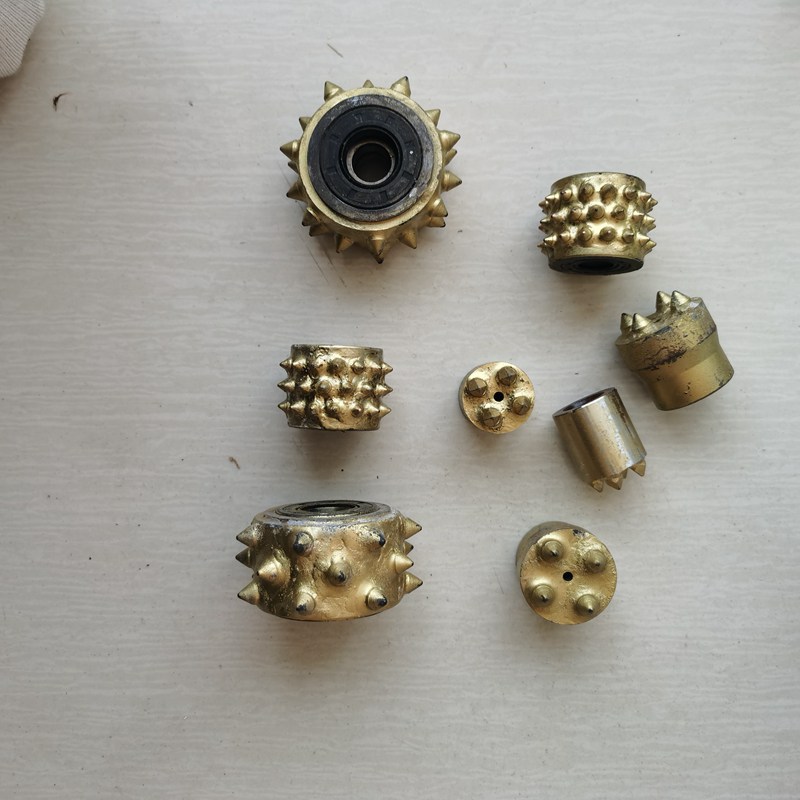 多头气动凿毛机凿毛头厂家供应一体式硬质合金凿毛头 凿毛头