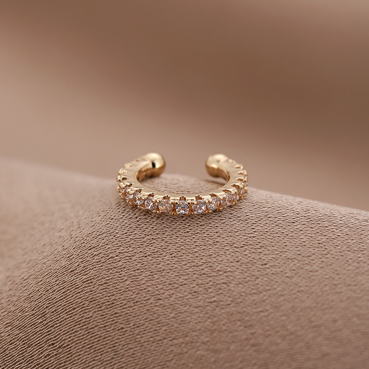 Personalizada pendientes simples clip de oreja de alta calidad sin perforado temperamento femenino moda retro estilo frío clip de hueso de oreja Super Hada fresco