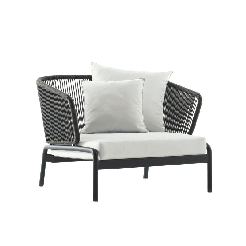 Patio al aire libre sofá Villa al aire libre jardín ratán muebles de hotel Ocio al aire libre sol habitación ratán sofá combinación