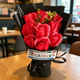 鲜花花艺制品;香皂花;永生花