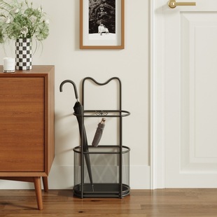 Umbrella Storage Rack Household Door Convenient Umbrella Bucket Household Entrance Door Umbrella Storage Rack Iron Umbrella