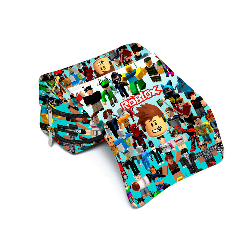 现货ROBLOX小学生笔袋儿童跨境亚马逊货源铅笔盒文具盒|undefined