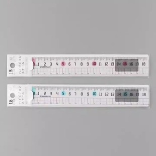 ����ֱ��HR-253С�W���ɐۺ��s͸��18cm�����˾��{��ɫ���ϳ߿̳�
