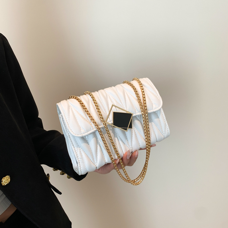 Temperamento de viaje de moda coreana versátil bolso de cadena para mujeres 2024 primavera nuevo mochila bolso cuadrado