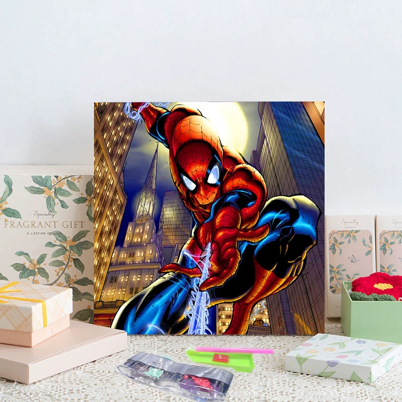 Алмазная мозаика 20×20 см, детская анимационная панно, полная выкладка, новый стиль, ручная работа DIY, декор для гостиной