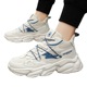 sports shoes for men's casual running spring and autumn high top dad shoes