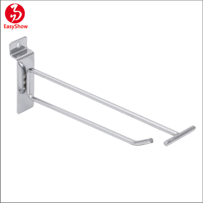 易秀展示放在木板里面的挂钩 小商品双线挂勾 槽板标价牌挂钩