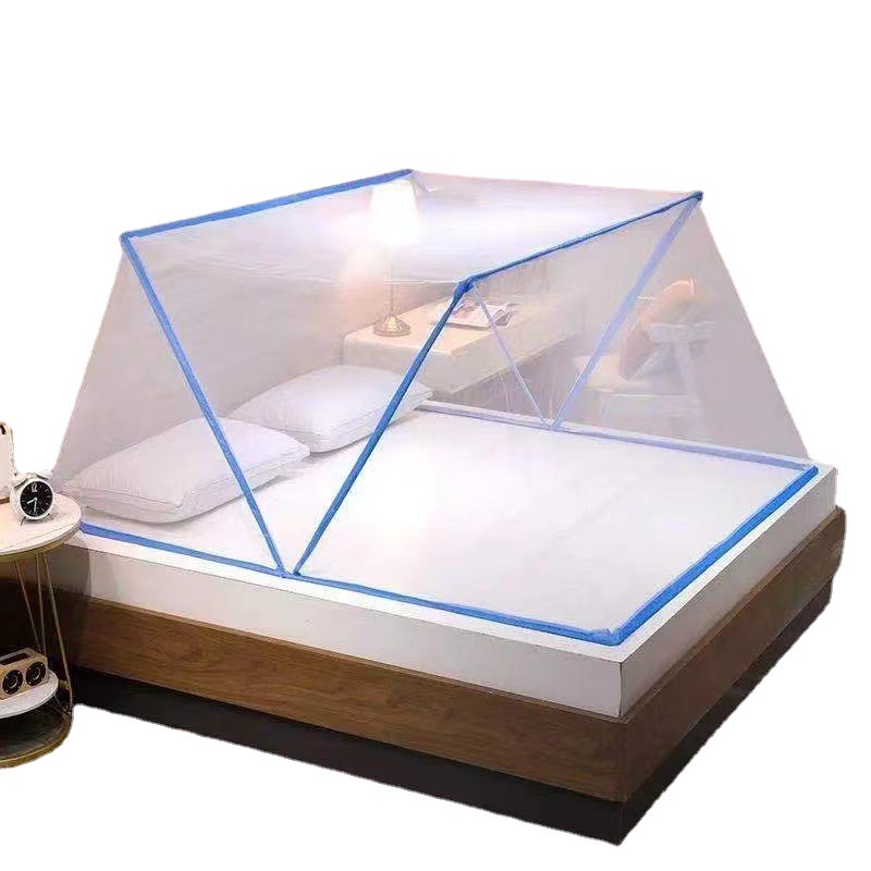 蚊帐学生宿舍可折叠免安装上下铺蒙古包儿童床罩防蚊帐篷2021新款