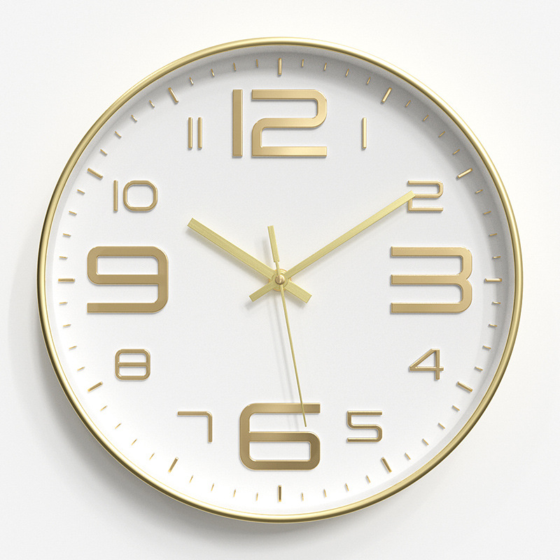 Suministro directo de fábrica sala de estar Reloj de pared reloj estéreo convexo Reloj de pared de plástico reloj de cuarzo de 10 pulgadas