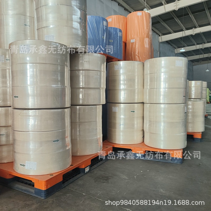 批发s/ss/sss一次性口罩布无纺布 n95口罩布pp纺粘聚丙烯无纺布