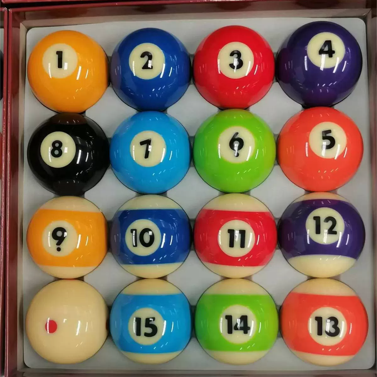 8A大号独眼台球台球比赛树脂树脂球桌斯诺克赛事级斯诺克台球子