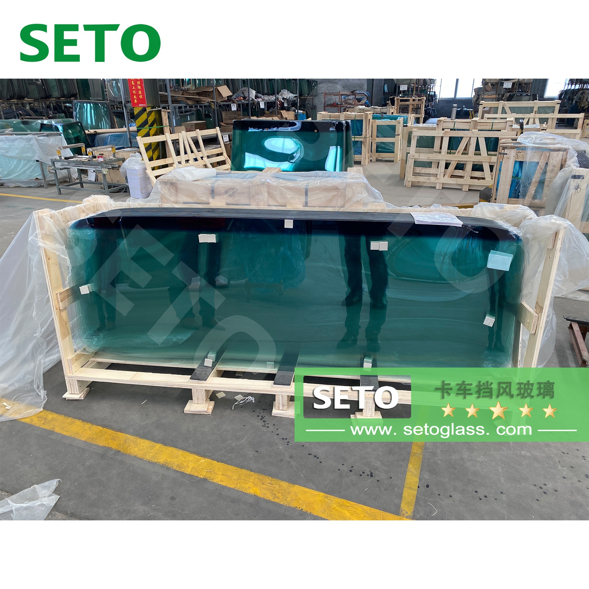 Автомобильное ветровое стекло SETO Glass для грузового транспорта