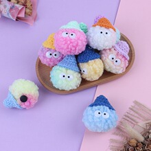 ins��ͨ���`ë�q��Сú�� DIY�ֹ�����Ь�b�ë���R������]ë��