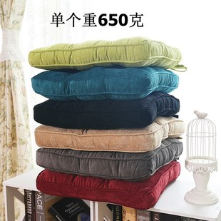 Tatami Cushions on the Floor, Thickeneded Corduroy Cushions for All Seasons, Classroom Chairs, Multi-Purpose Backrest Cushions, Office Cushions