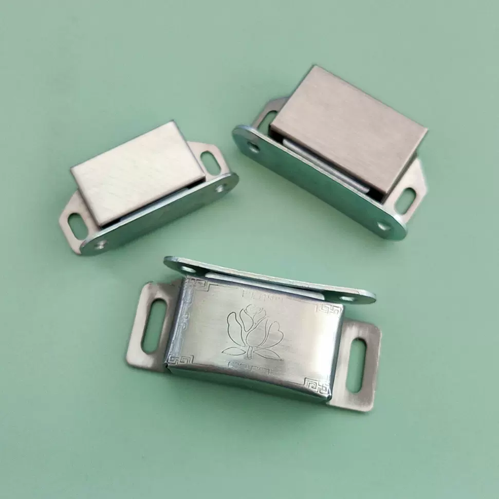 源头厂家 不锈钢衣柜门磁吸 柜子门碰 橱门柜吸 磁碰家具配件批发