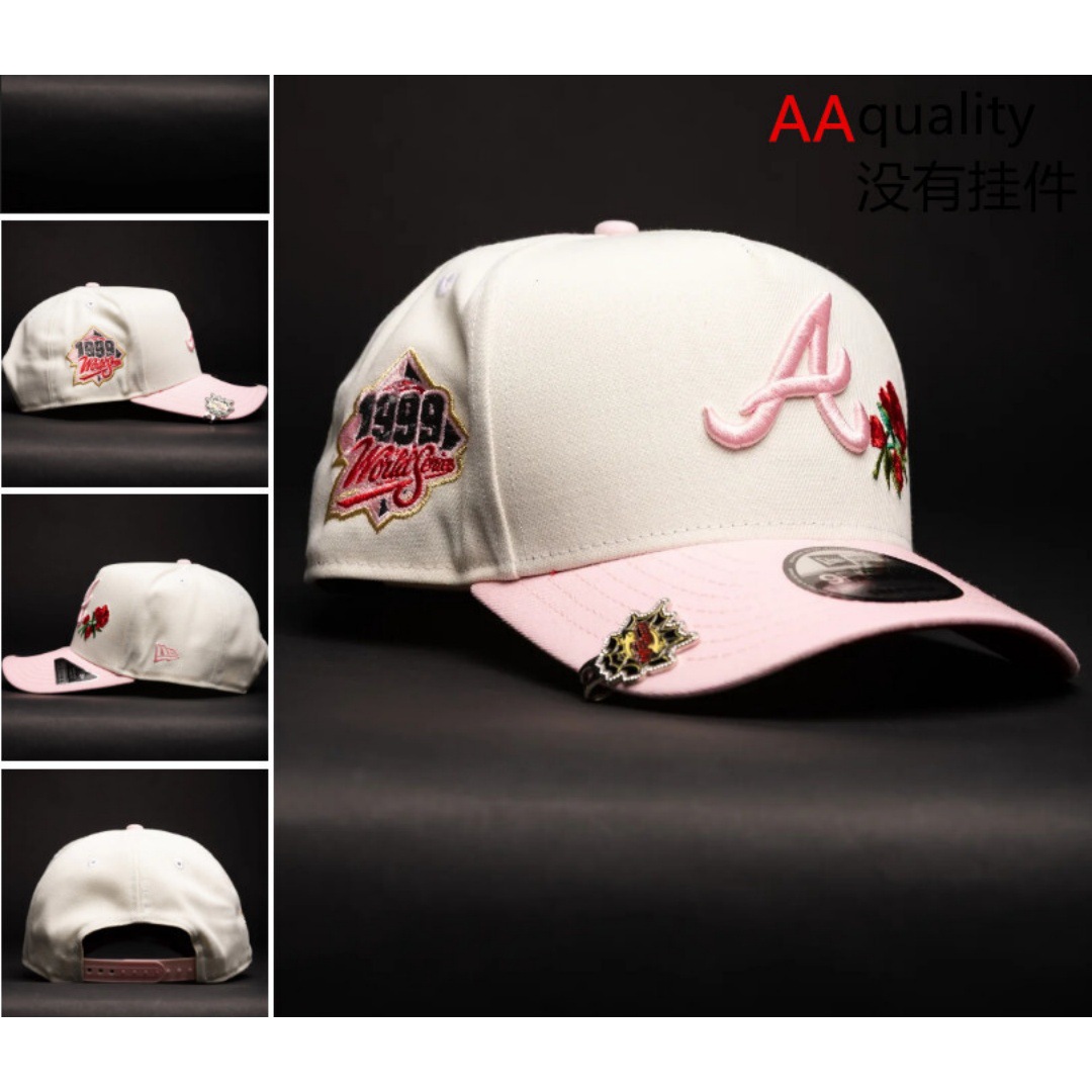 Comercio exterior transfronterizo al por mayor 2026 AA gorra de boca de pato bordado tridimensional ajustable gorra de hip-hop Yankees Dodgers