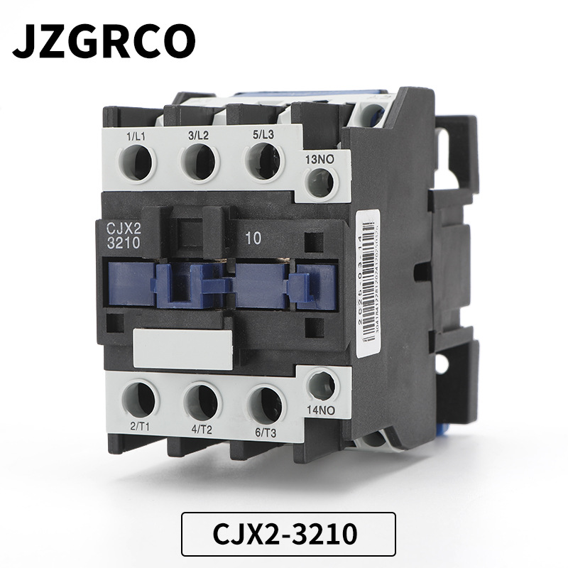 低压交流接触器CJX2-3210 三相单相过载保护接触器32A 220V 380V