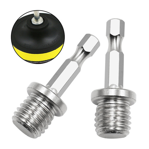 Self-adhesive disc polishing disc connecting rod converter connecting rod power tool accessories hexagonal electric drill converter head M14