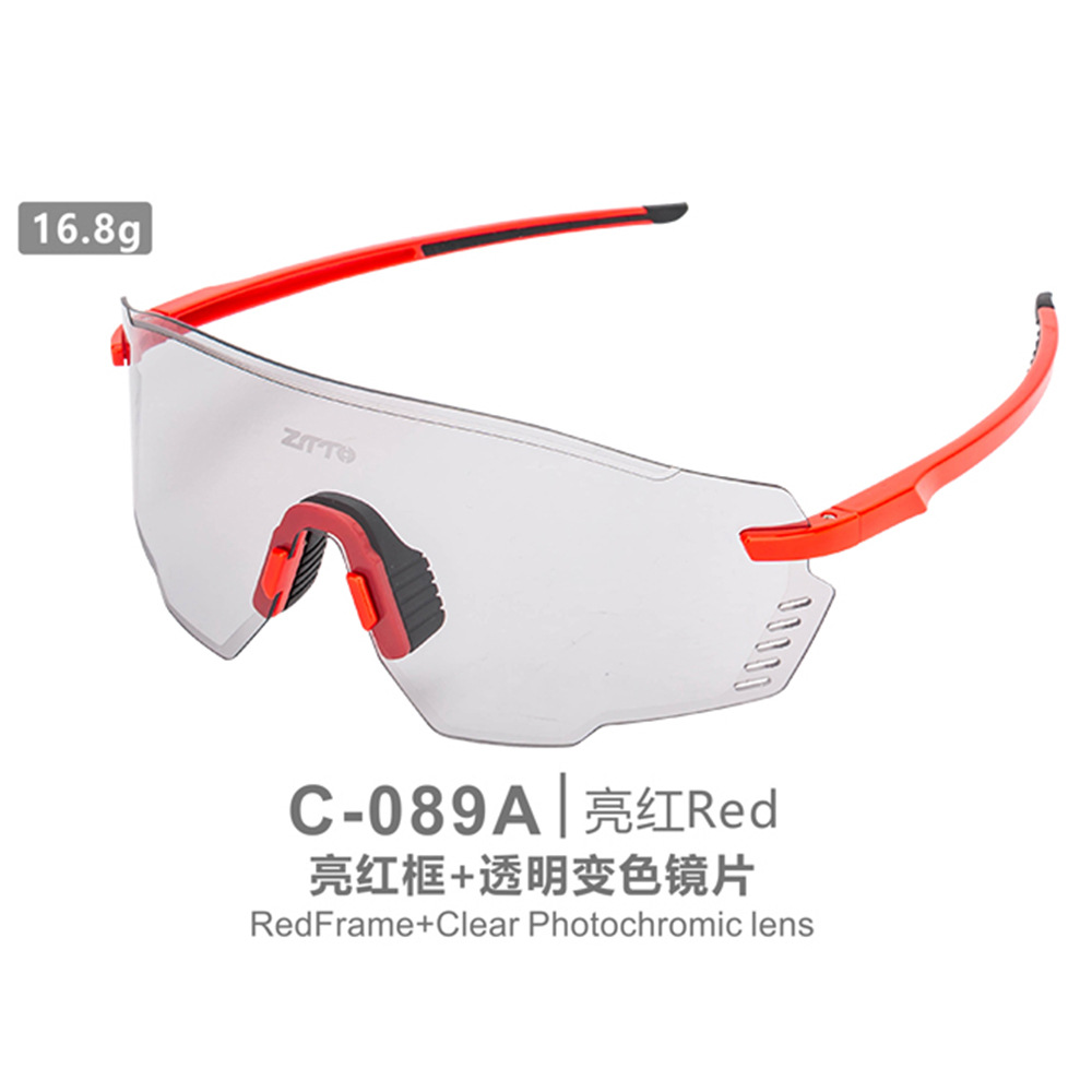 Ciclismo gafas bicicleta de carretera bicicleta de montaña cambio de color polarizado viento bicicleta ciclismo polarizado cambio de color gafas de carretera