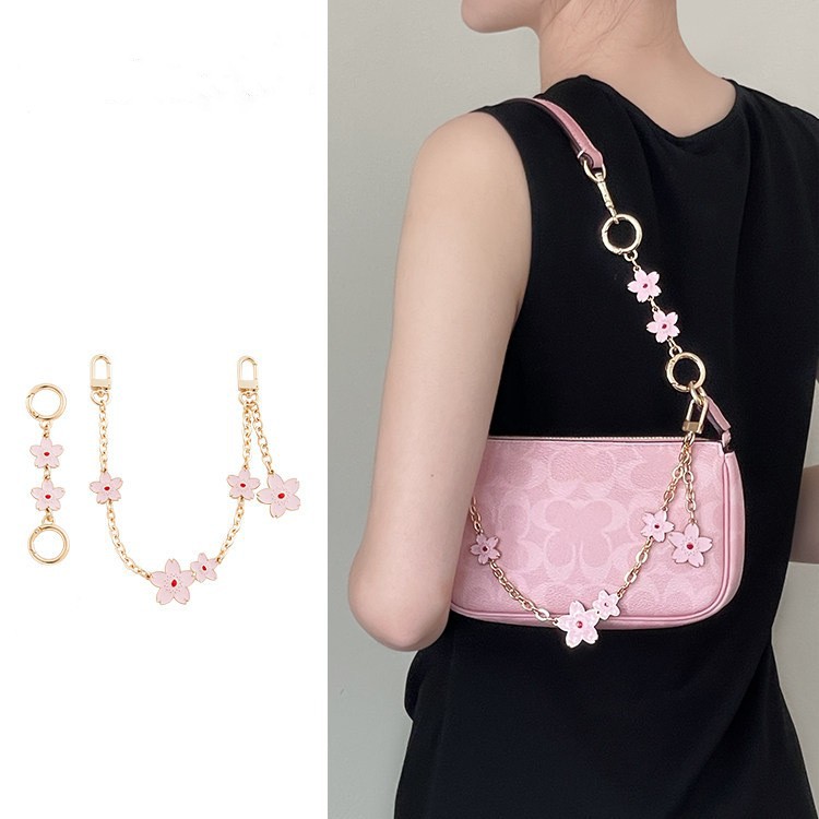 Factory direct sales of accessories for Kouchi mahjong bags, cherry blossom extension chains, underarm bags, shoulder straps, and decorative chains.