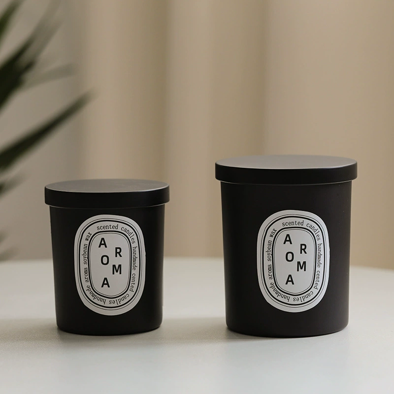 Perfume, aromatherapy, candle, glass metal tea cup, work sticker, gift box, wholesale