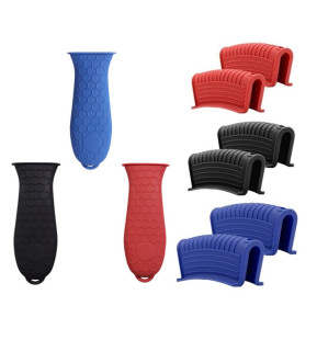 Silicone Pot Handle Cover, Anti-Scalding, Anti-Slip Pot Handle, Pot Ear Clip, Pot Earmuff, Heat Insulation Cover, Pot Handle Cover, Handle Cover in Stock