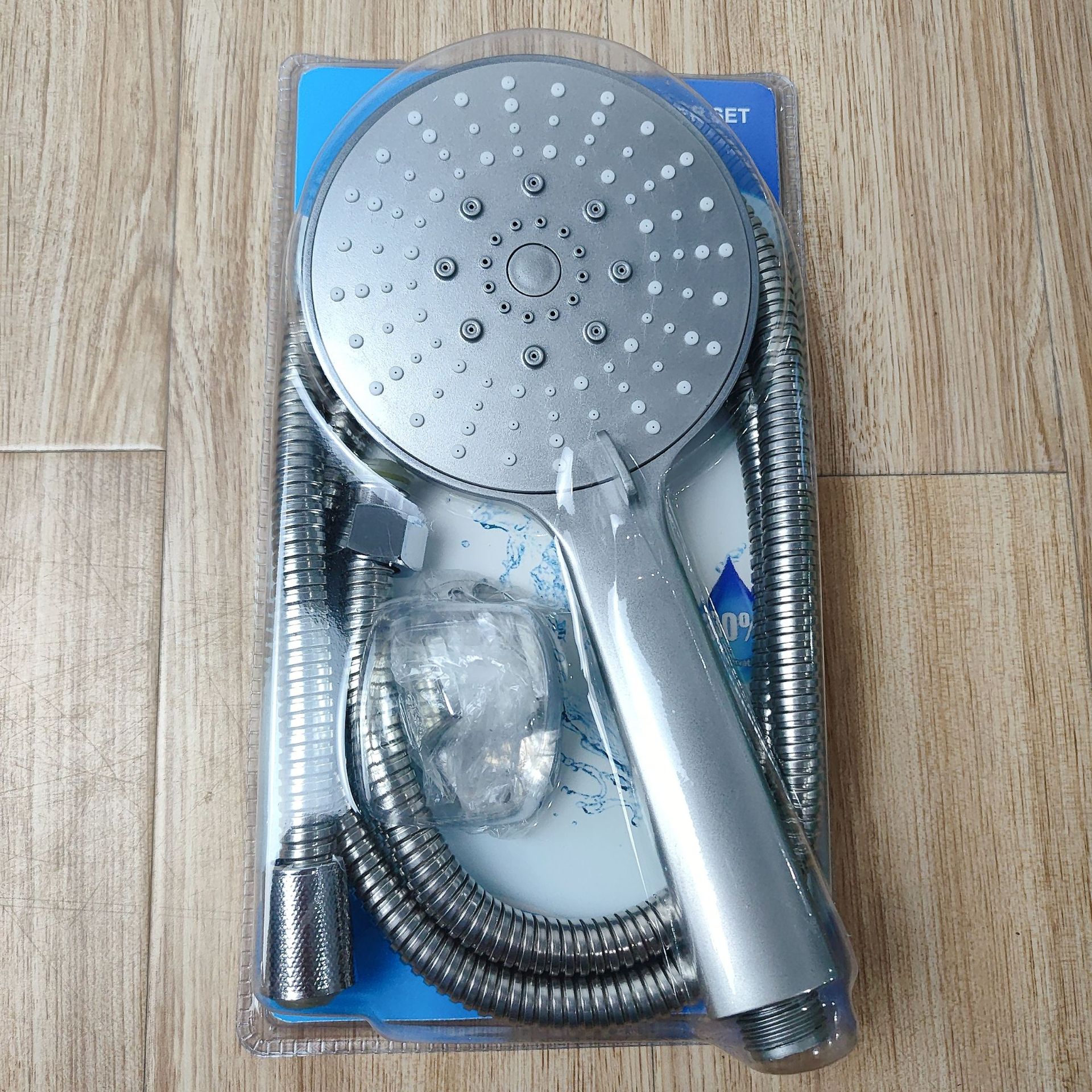 Comercio exterior al por mayor pequeño conjunto de ducha de tres piezas conjunto de ducha de tubo de ducha base conjunto de ducha