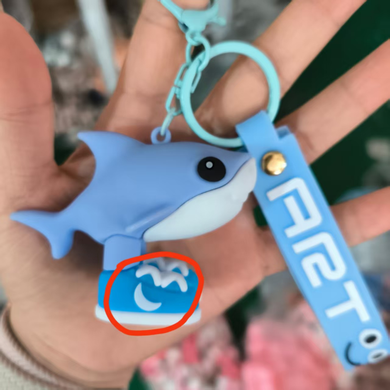 Llevando el Shark C de Nike