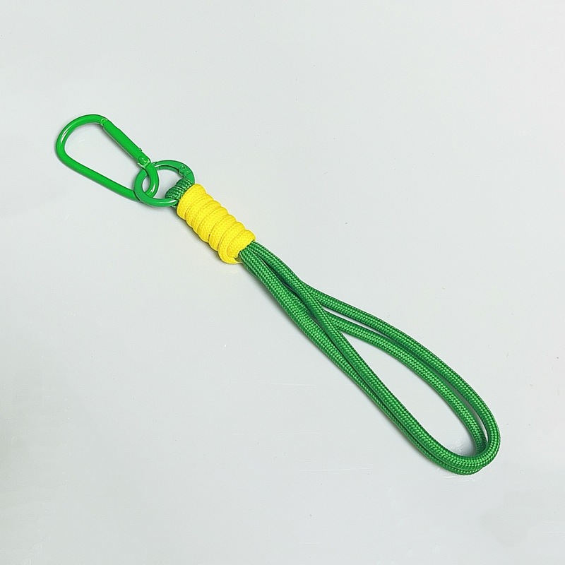 携帯電話のストラップのマカロンの色合わせのキーチェーンのキーチェーンは簡単で短いタイプのロープのキーチェーンのリングの装飾品の卸売りを掛けます。|undefined